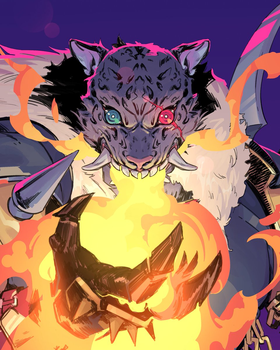 Let the World ear it!
Shout His Name!
#ArmorKing 

My Super-Hyped Entry for #TEKKEN8Art

<a href="/TEKKEN_Project/">【公式】鉄拳8 ＠鉄拳プロジェクト</a> <a href="/TEKKEN/">TEKKEN</a>