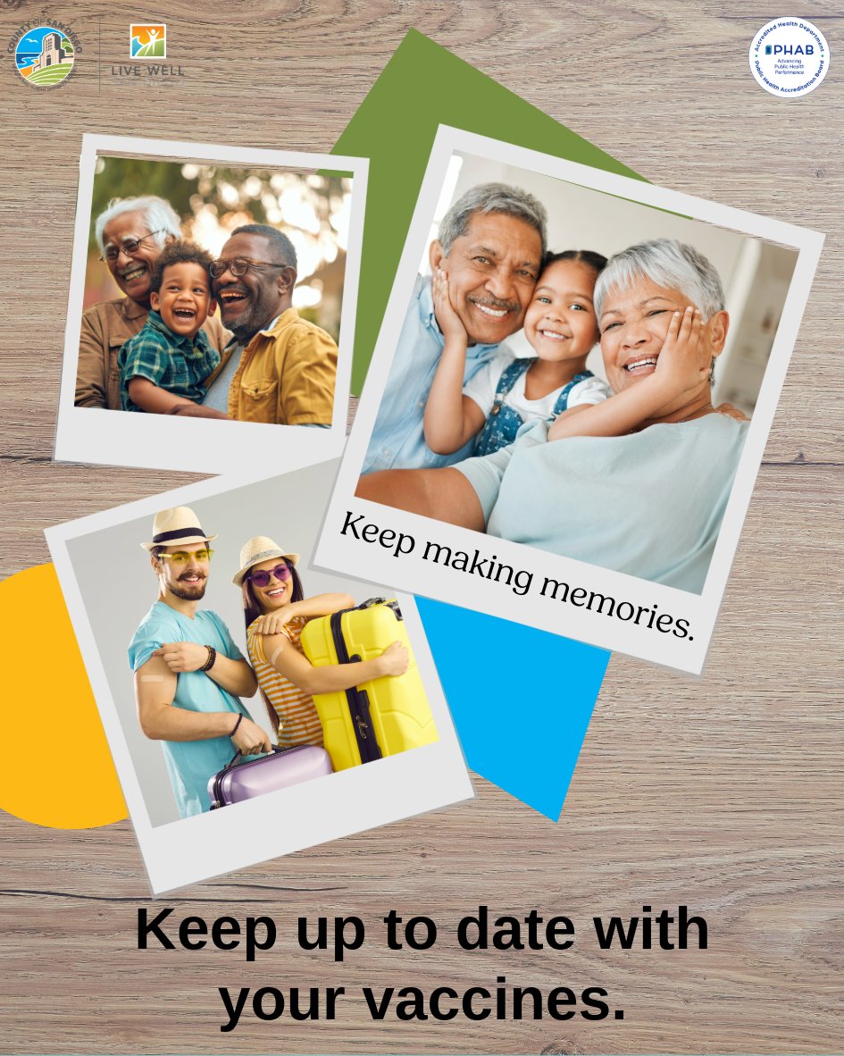 Getting vaccinated is one of the safest ways for you to protect your health. Vaccines help prevent getting and spreading diseases that could cause poor health, missed work, medical bills, and not being able to care for family.

tinyurl.com/ImmunizationMo…