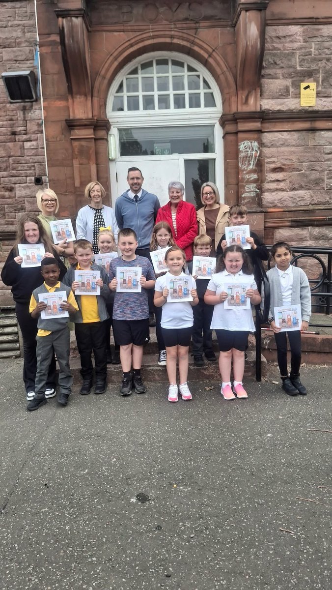 Colin Bruce (@colinbruce1980) on Twitter photo Pupils at <a href="/sunnyside_ps/">Sunnyside Primary and ELC</a> were delighted to receive Mr Wheeze a Lot a fun, book about asthma by Elaine Cunningham & Dr Yvonne Bennett. 
Donated by <a href="/breatheeasyclax/">Breathe Easy Clacks SCO50076</a> Breathe Easy to all <a href="/ClacksCouncil/">Clackmannanshire Council</a>  <a href="/ClacksEducation/">Clackmannanshire Council People Directorate</a> schools + Alloa Library. Pupils at <a href="/sunnyside_ps/">Sunnyside Primary and ELC</a> were delighted to receive Mr Wheeze a Lot a fun, book about asthma by Elaine Cunningham & Dr Yvonne Bennett. 
Donated by <a href="/breatheeasyclax/">Breathe Easy Clacks SCO50076</a> Breathe Easy to all <a href="/ClacksCouncil/">Clackmannanshire Council</a>  <a href="/ClacksEducation/">Clackmannanshire Council People Directorate</a> schools + Alloa Library.