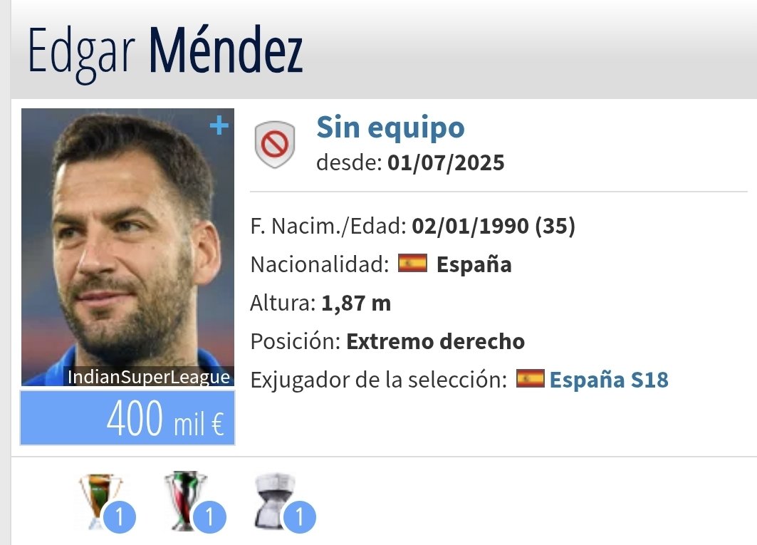 Saquen a Facundo para meter a Javi Pérez y luego saquen a León para inscribir a Édgar.

Que no tenga sentido <a href="/CDTOficial/">CD Tenerife 🏴󠁧󠁢󠁳󠁣󠁴󠁿</a>