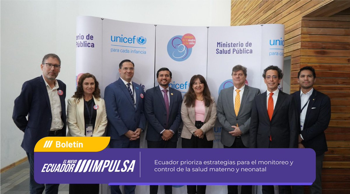 Salud_Ec's tweet image. BOLETÍN | Del 26 al 28 de agosto, el Ministerio de Salud Pública (MSP) liderará el “Primer Congreso de Salud Materno Neonatal 2025 en Quito”, un espacio de encuentro para profesionales de la salud, investigadores y tomadores de decisiones.

▶️bit.ly/3JzmCqH