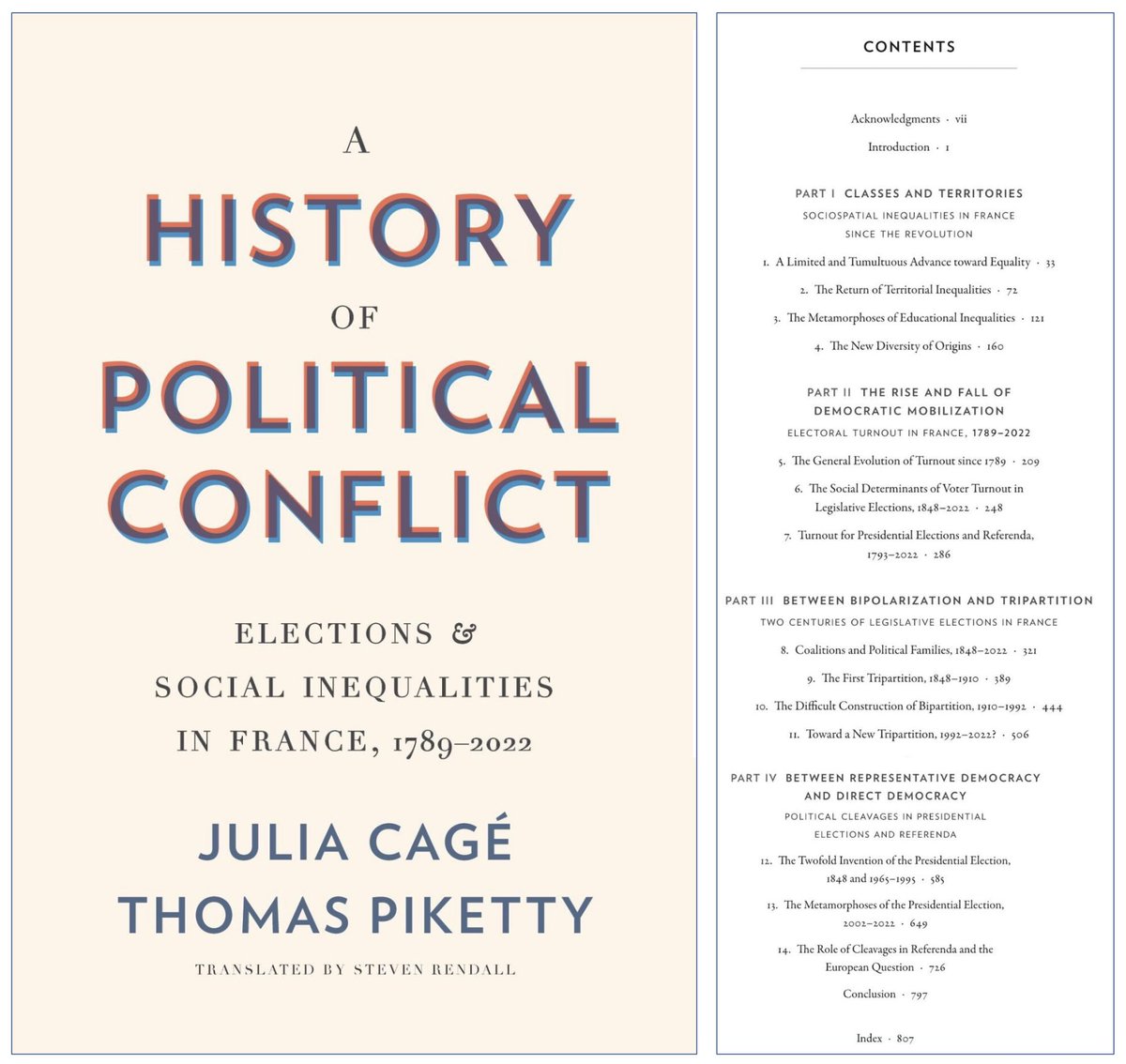 Gerardo L. Munck (@gerardomunck) on Twitter photo This new book by <a href="/CageJulia/">Julia Cage</a> and <a href="/PikettyWIL/">Thomas Piketty</a> – just published by <a href="/Harvard_Press/">Harvard University Press</a> – looks like an interesting read for social scientists in general.
Read the Introduction and Conclusion here: piketty.pse.ens.fr/files/CagePike… This new book by <a href="/CageJulia/">Julia Cage</a> and <a href="/PikettyWIL/">Thomas Piketty</a> – just published by <a href="/Harvard_Press/">Harvard University Press</a> – looks like an interesting read for social scientists in general.
Read the Introduction and Conclusion here: piketty.pse.ens.fr/files/CagePike…