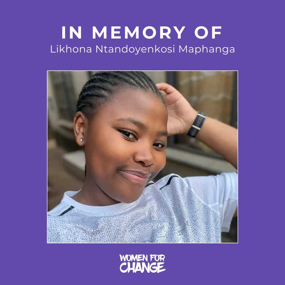 Likhona Ntandoyenkosi Maphanga, 20, was brutally beaten to death, allegedly by her ex-boyfriend, in Phola Park, Thokoza, Gauteng, on 27 July 2025.

It is alleged that her ex-boyfriend, Zakhele Sibisi, sat on Ntandoyenkosi’s chest and repeatedly smashed her head with a brick. She