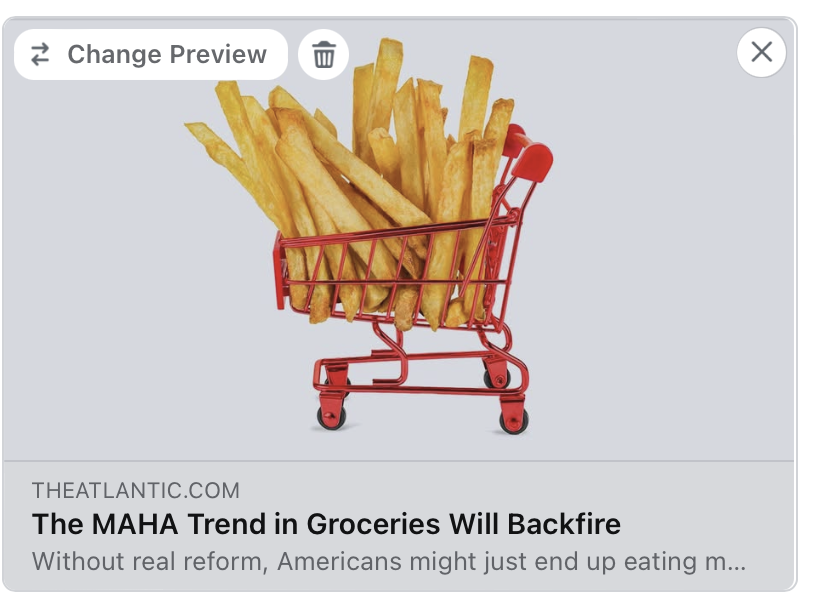 Aren't journalists supposed to do something beyond recite the nutritional status quo? How come they're not more curious about why we are all so sick and fat? 

This is from <a href="/TheAtlantic/">The Atlantic</a>:  "Seed oils have repeatedly been shown to be not only safe to consume, but healthier than