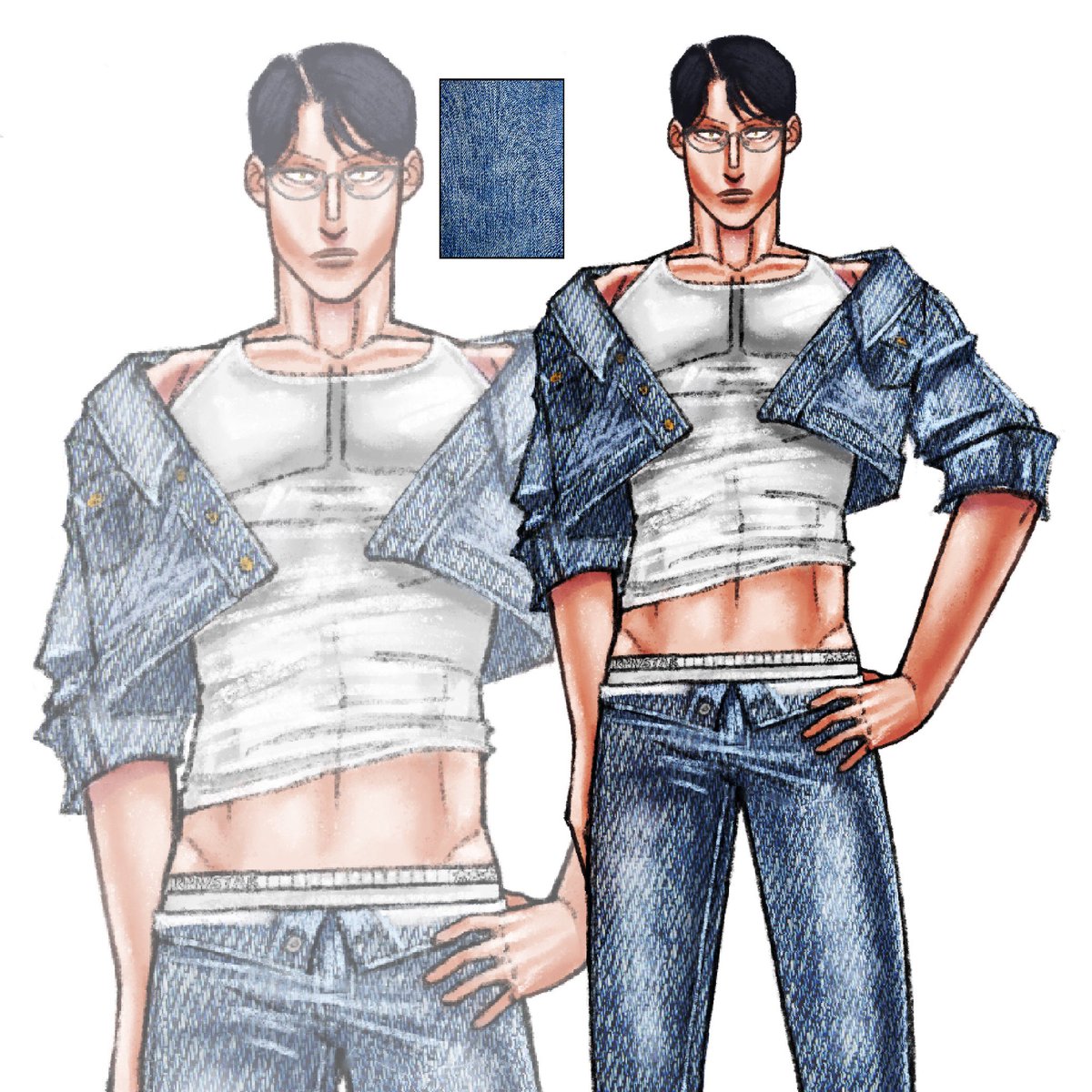 knvstar's tweet photo. 👖(3/3)

#knov #morelmackernasey #hxhfanart https://t.co/IeJxg0Ej0p