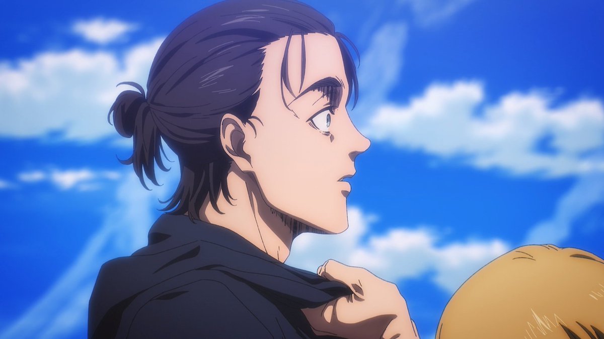 Saquarii's tweet photo. @bottomlessb1tch @FOkT0 Notice how he was being drawn well in every form
But then his manbun shows up
#Istandcorrected
#worsterendesign
#manbum https://t.co/pkNxAoflSD