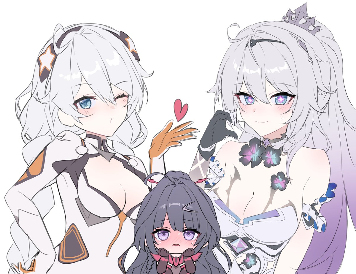 #키아나
🧡🤍vs🩵💜