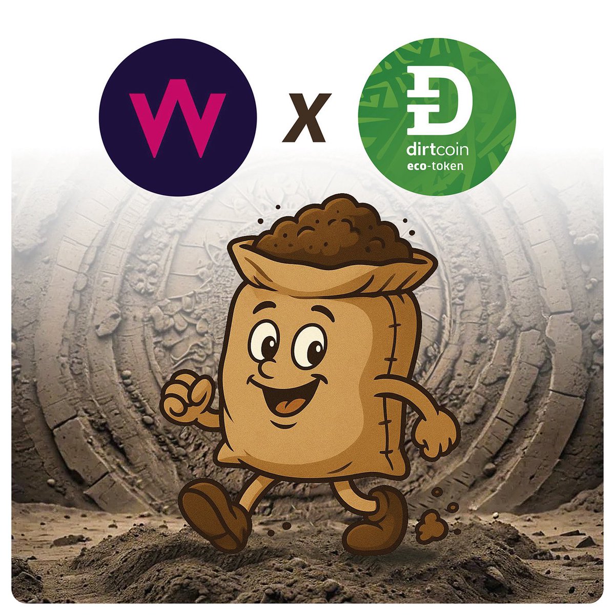We are glad to announce our new partnership with <a href="/WalkersCNFT/">WALKERS</a>. ✅

Now you can earn $dirt just by walking… in the dirt. And the <a href="/WalkersCNFT/">WALKERS</a> app is free to use so you can start today! 

Check out their X account, website and Discord for more information.