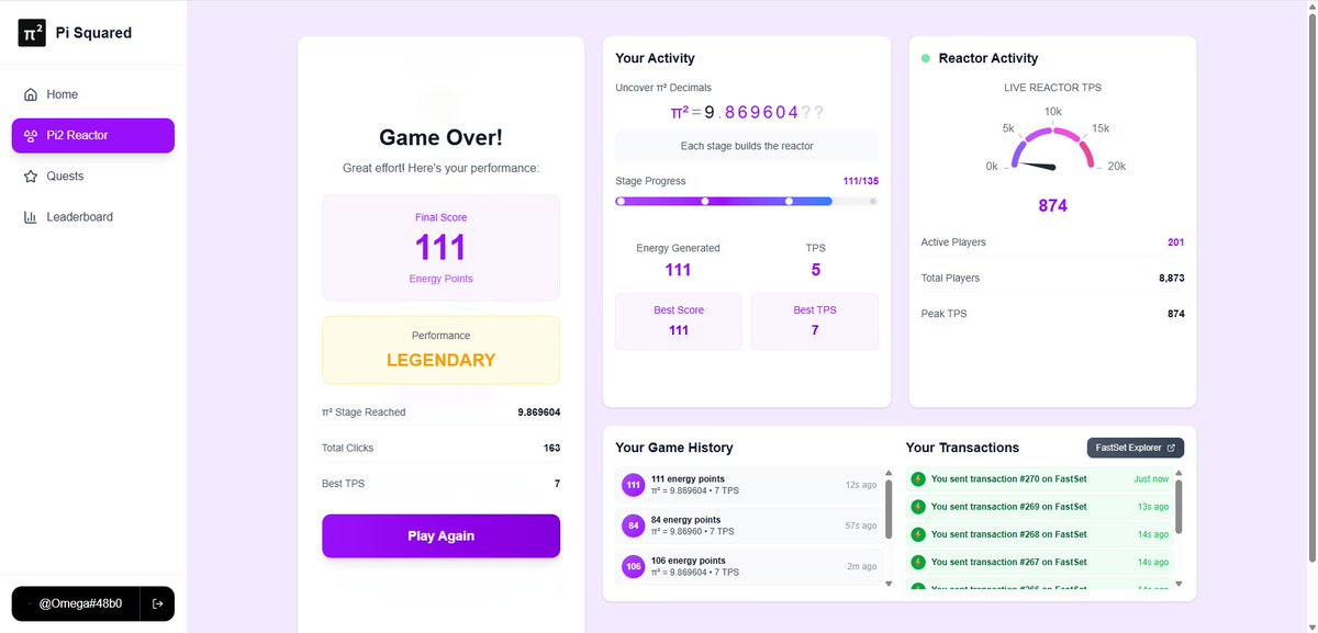 jasdeep987's tweet image. My Game score 111 is Legendary🚀
Share your in comments
@Pi_Squared_Pi2 

#Pi #pi2 #pi2network $PI