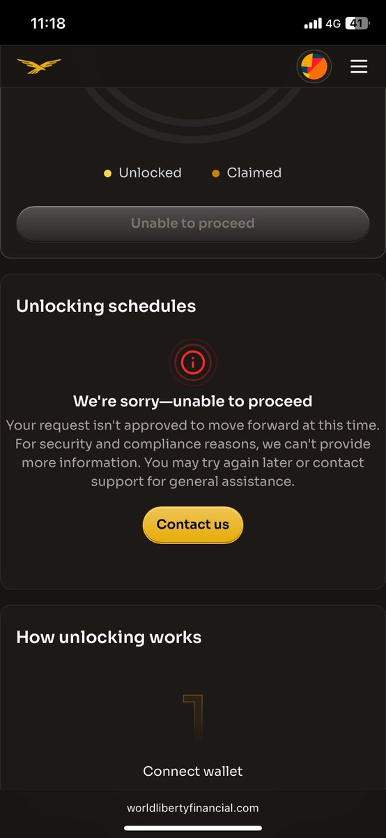MatiasBuzn68781's tweet image. FIXED I HAVE THE FIX
I had problems with the WLFI lockbox
, So I did it manually, send the tokens to wallet 
#WLFI #LOCKBOX #WorldLibertyFinancial