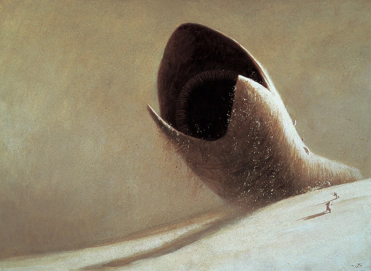 Dune artwork by John Schoenherr.