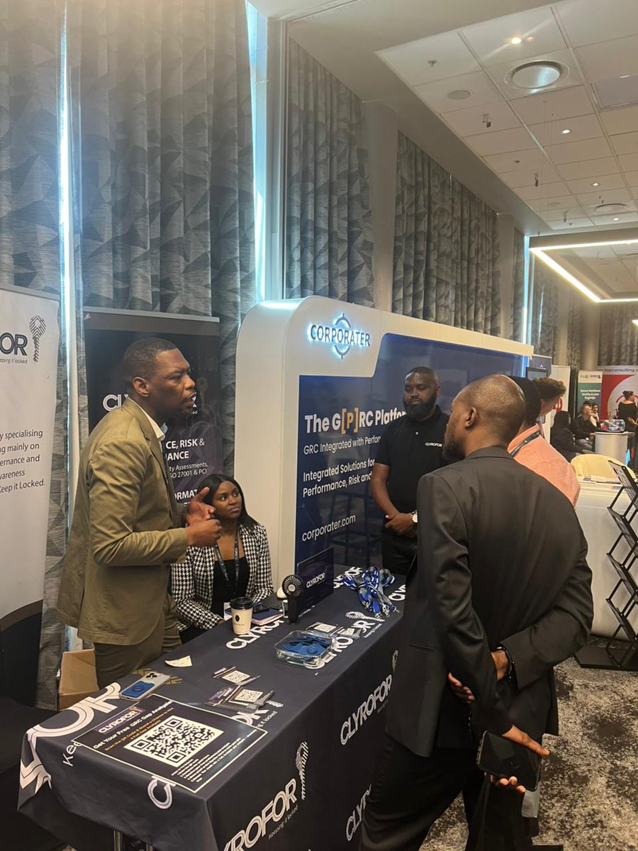 What an amazing experience at #ISACA! We’re proud to have sponsored and connected with so many of you. Thank you for visiting our stand, engaging with our team, and sharing your thoughts on GRC. Here’s to building secure, resilient organizations together! #Cybersecurity #Clyrofo