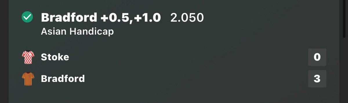 I might have a modest following, but you need to know something guys, I grafted for months for free to harness where I excel.

Aim is months of these types of winners.

Join here 👉 mymembers.io/oddsjock

A massive 22/1 double 🤌🤑🤑
And the 7/2, 21/20 singles all in a nights
