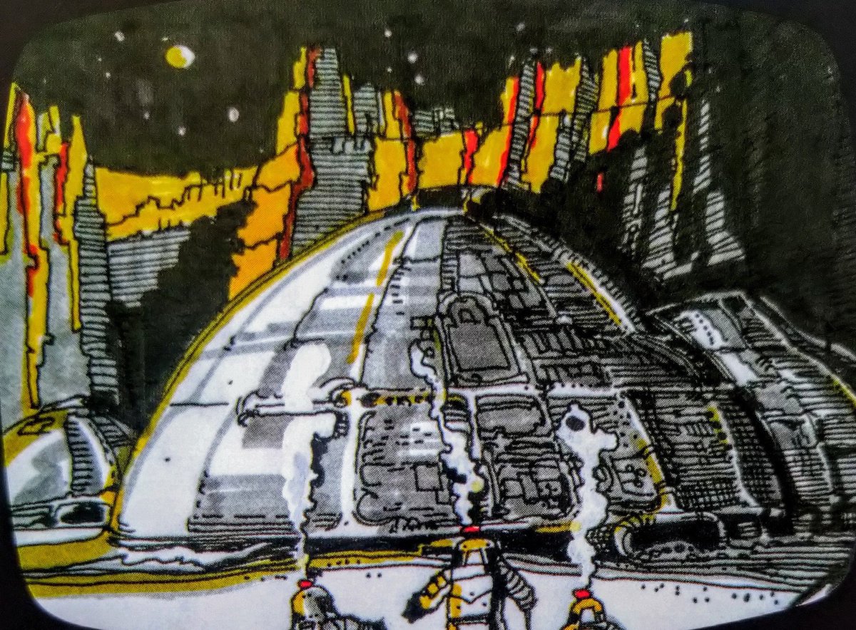 TheCinesthetic's tweet photo. Ridley Scott’s original storyboards for Alien (1979). https://t.co/H7AMRlMqaS