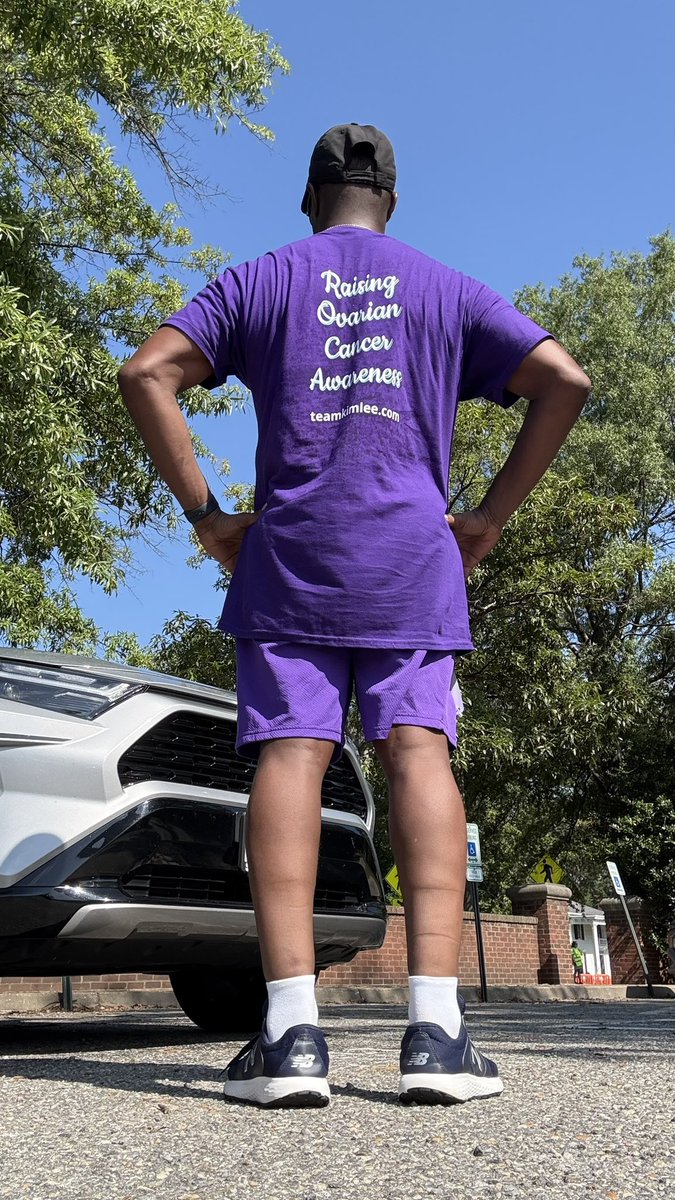 TeamKimlee's tweet photo. On a promotional tour in Ashland, VA for the Ovarian Cancer TealBlazers Mid-Week Walk in Richmond, VA on 9/24. The official T-shirt for the event.💜💚🩵🤍
Link to register: https://t.co/eTPsArPUjf
#teamkimleeletsdoit
#ovariancancerawareness https://t.co/XpP51pS4R7