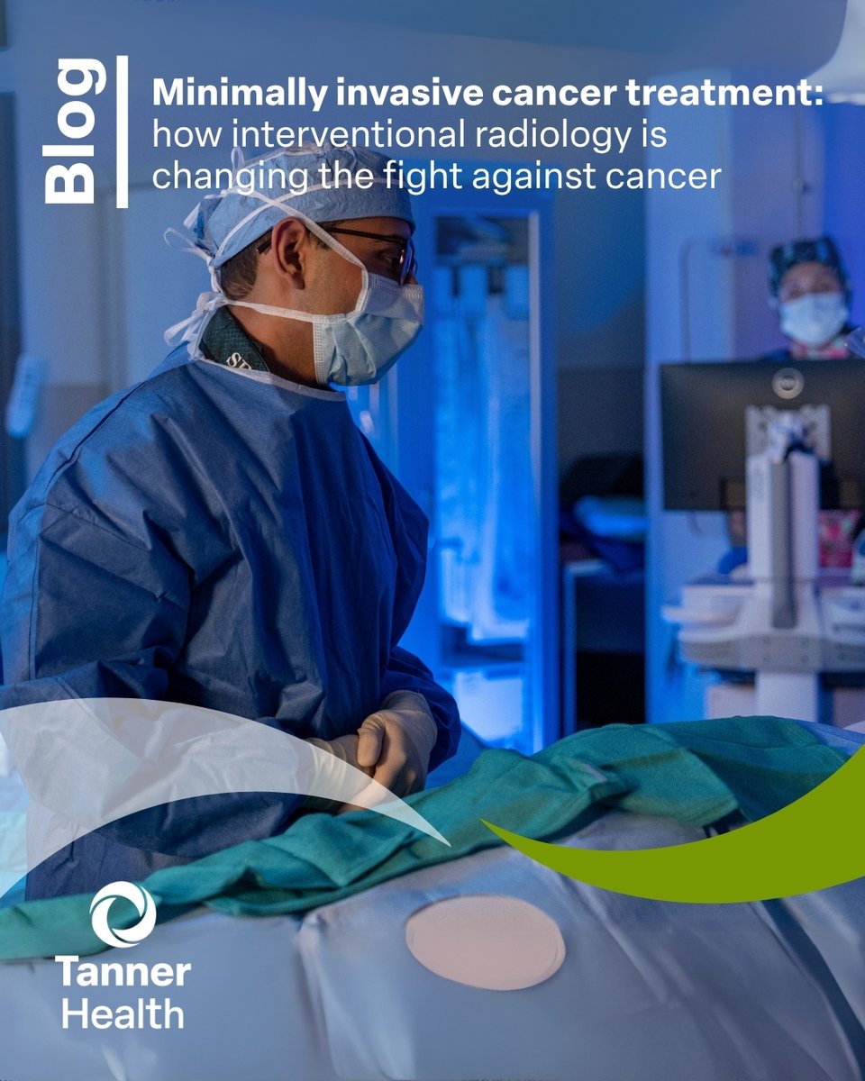 Interventional radiology is changing the way we fight cancer by precisely targeting tumors and delivering treatment directly to cancer cell. 

🔗 Learn more: bit.ly/4odkMvs

#CancerCare #InterventionalRadiology #MinimallyInvasive #TannerHealth #CancerTreatment