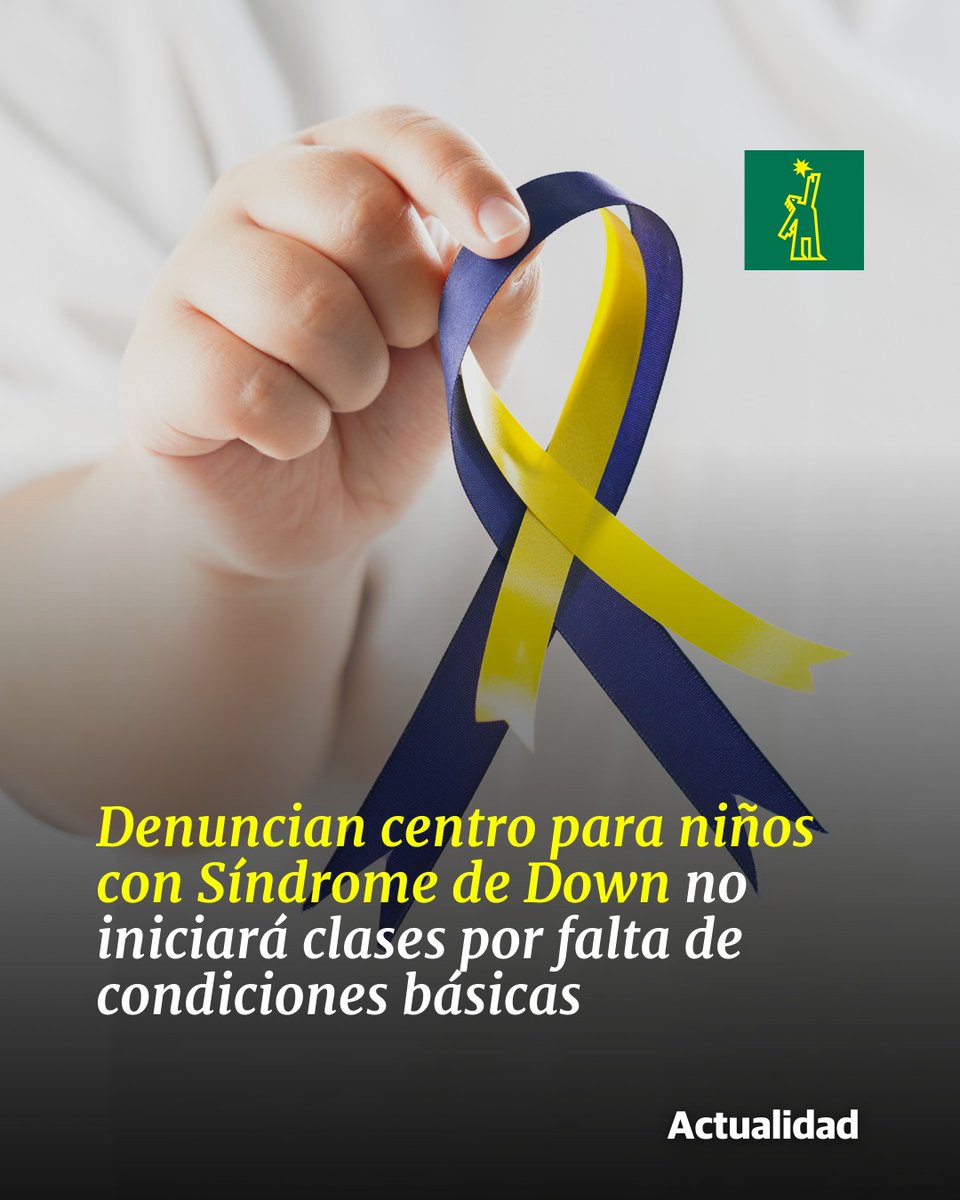 DiarioLibre's tweet photo. 📚 |#EducaciónDL| La Apmae expone las dificultades que impiden el inicio de clases para estudiantes con síndrome de Down en Villa Mella
🔗https://t.co/7laCFwLJOv
#DiarioLibre #Apmae #SíndromeDeDown https://t.co/Lnt3VaR8uO