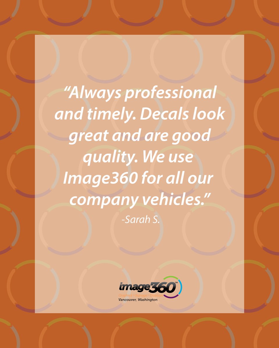 image360_van's tweet photo. Thank you, Sarah! #TestimonialTuesday
#image360 #image360vancouver https://t.co/g6RFxfpTCE