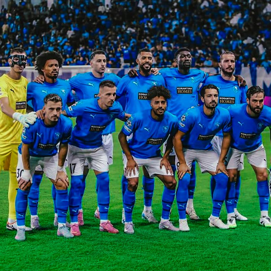 bpthaber's tweet photo. 11 yıl önce kurulan Kıbrıs Rum Kesimi takımı Pafos FC, Şampiyonlar Ligi'nde. https://t.co/c2hHrphxxh