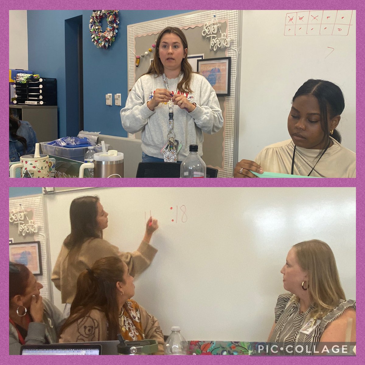 Jill Hickey (@jillhickey2) on Twitter photo Teachers <a href="/NorthrichBears/">Northrich Elementary</a> “at bat” in PLCs.  Kids learn more when adults learn more ❣️💙♥️💙♥️
<a href="/pdillonrisd/">Peggy Dillon</a> 
<a href="/EmCatLaw/">Emily Lawrence</a> 
#risddreambig Teachers <a href="/NorthrichBears/">Northrich Elementary</a> “at bat” in PLCs.  Kids learn more when adults learn more ❣️💙♥️💙♥️
<a href="/pdillonrisd/">Peggy Dillon</a> 
<a href="/EmCatLaw/">Emily Lawrence</a> 
#risddreambig