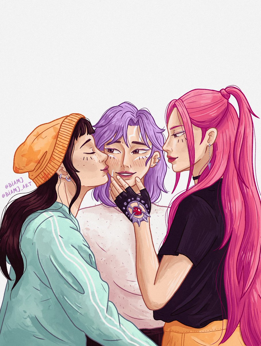 Short hair Rumi (bonus #polytrix 🩷) 
#KPOPDEMONHUNTERS #kpdh #kpdhfanart
