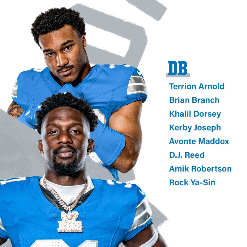 Lions's tweet photo. Lions establish initial roster