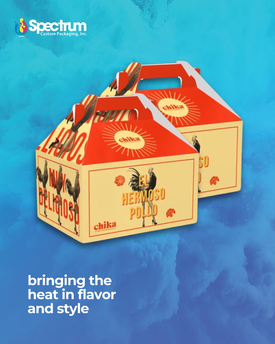 spectrumpkg_inc's tweet photo. Serving up freshness and flavor: Our folding cartons keep the food hot, juicy, and ready to savor! 🍗📦

#SpectrumFoldingCartons #FreshToGo #RoastedGoodness #FoodPackaging https://t.co/nNPGx4Y2Yi