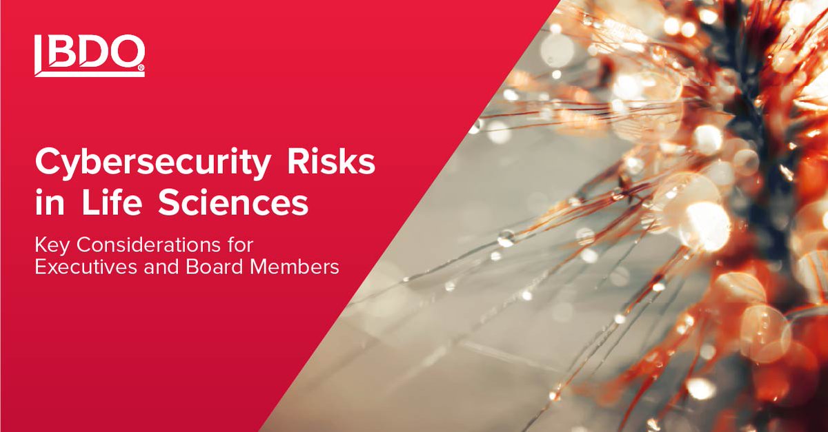 Our Life Sciences Cybersecurity Toolkit gathers insights and resources to help industry leaders mitigate the risks and compliance challenges that come with tech-driven innovation. Free download: bdousa.com/4msrmge 

#LifeSciences #CyberSecurity