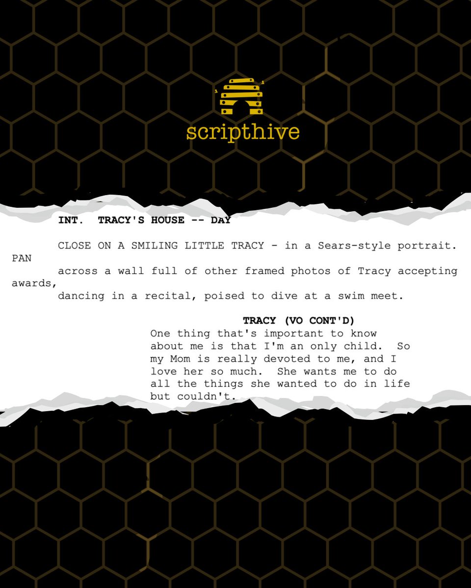 scripthive's tweet image. Guess which film this line is from! 🐝
We want to see your guess in the comments below!
Read the full script for free on the #scripthive database! 🎓🗳️🧁🐝
You can also find over 22,000+ scripts and more, for free on The Script Hive Screenplay Database!
scripthive.com