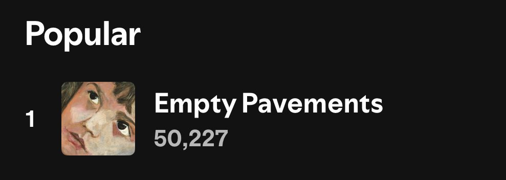 first song to hit 50k🥲 thanku thanku thanku