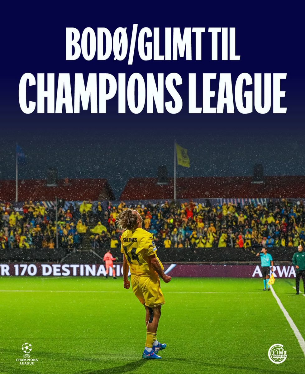 BODØ/GLIMT EST EN CHAMPIONS LEAGUE ! ILS L’ONT FAIT !!!