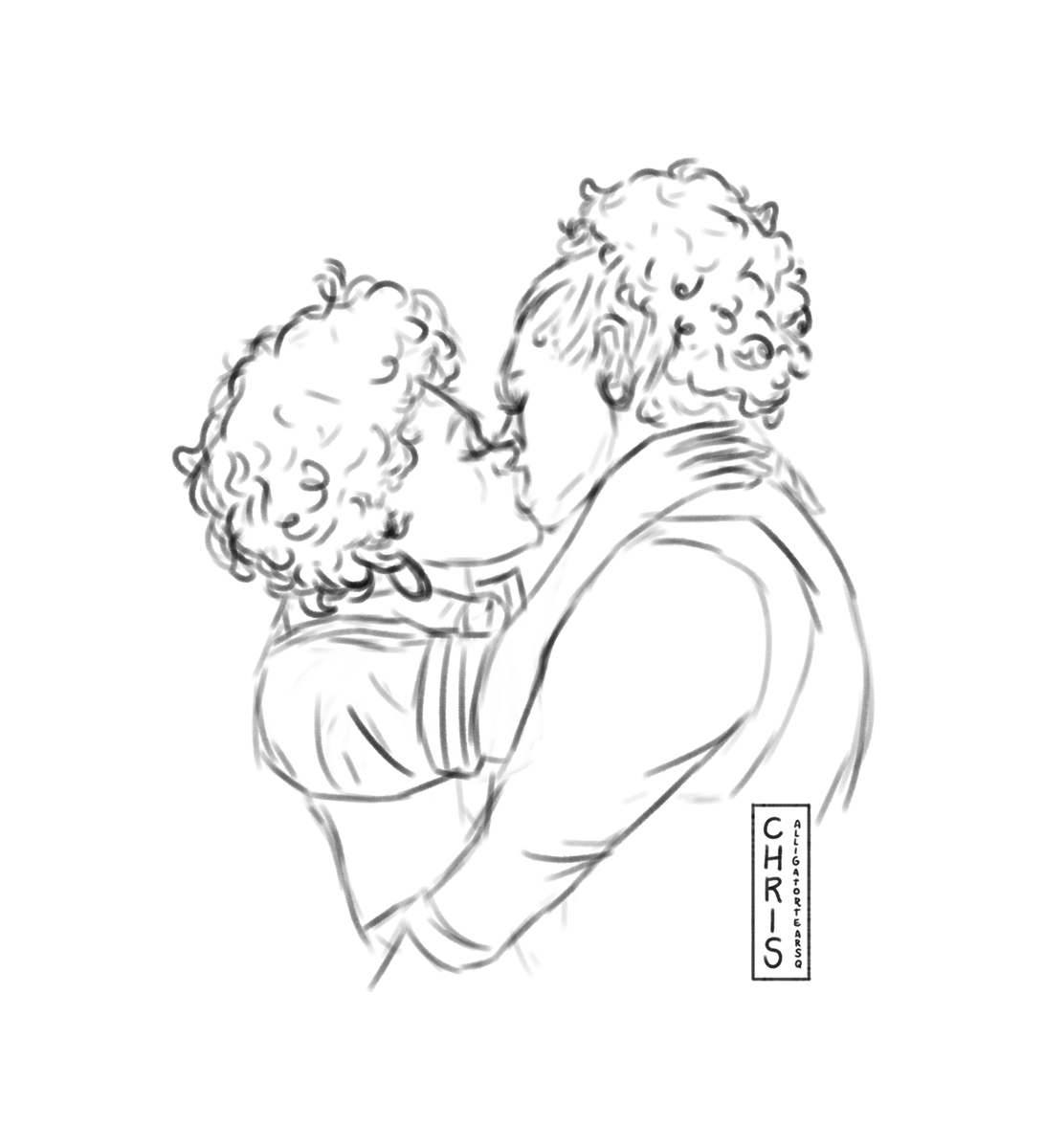 alligatortearsq's tweet photo. I mean who cares??? but I got bored and then... Genina sketch bc why not (I'm sure Nina Hayes is a girl kisser)
#DusterHBO https://t.co/hhPdA2dWBA
