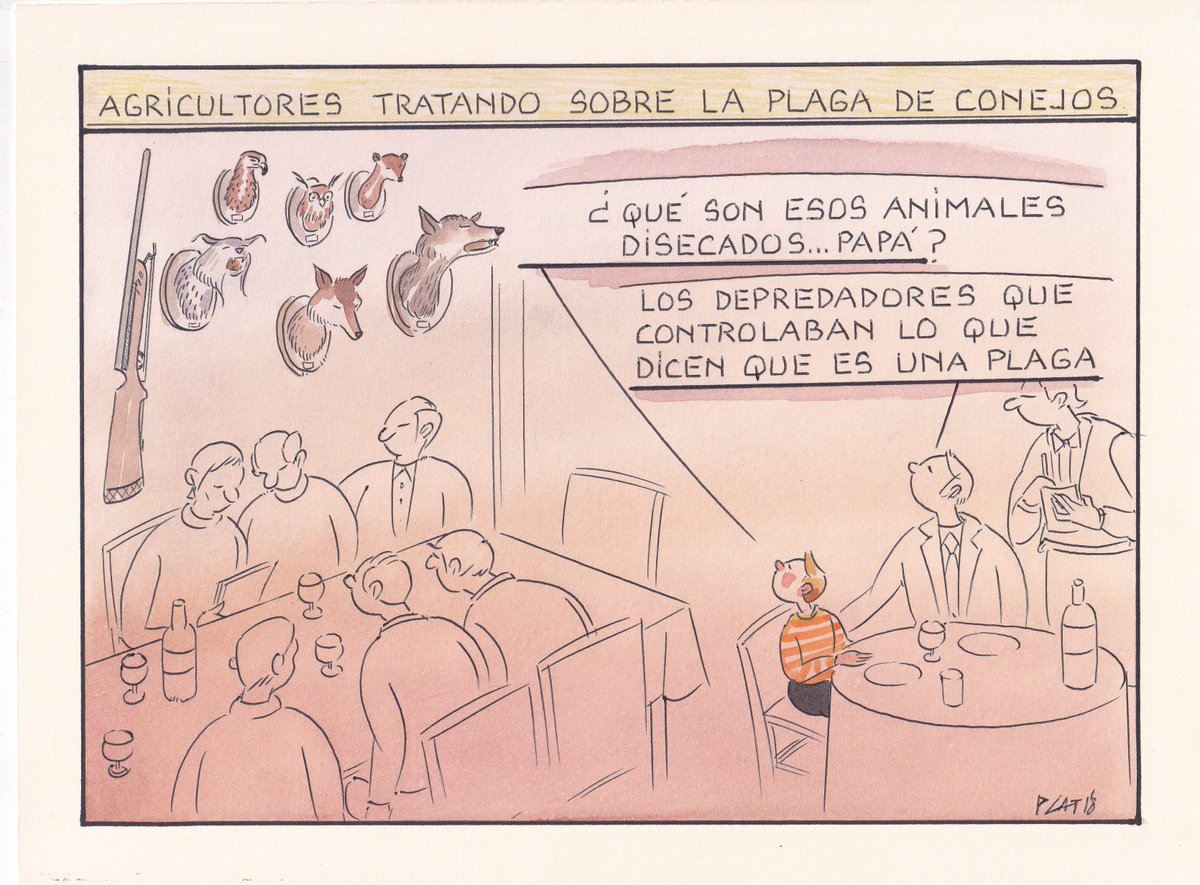 Mi viñeta.
La Llamada Media Veda. Hay que calmarles las ansias de matar.