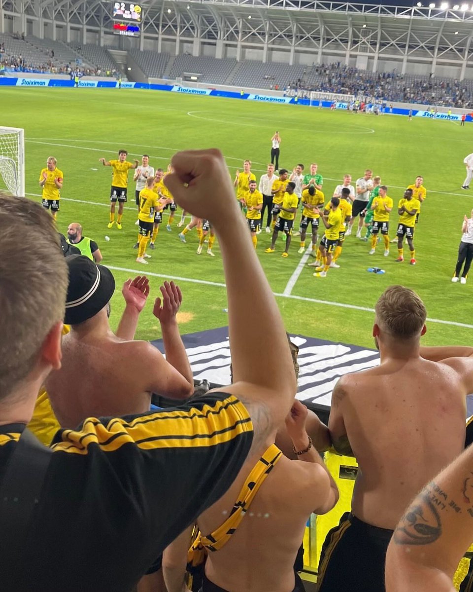 Ifjol var vi på Cypern och slog ut Pafos i första omgången till EL, nu är de klara för Champions League… #Elfsborg