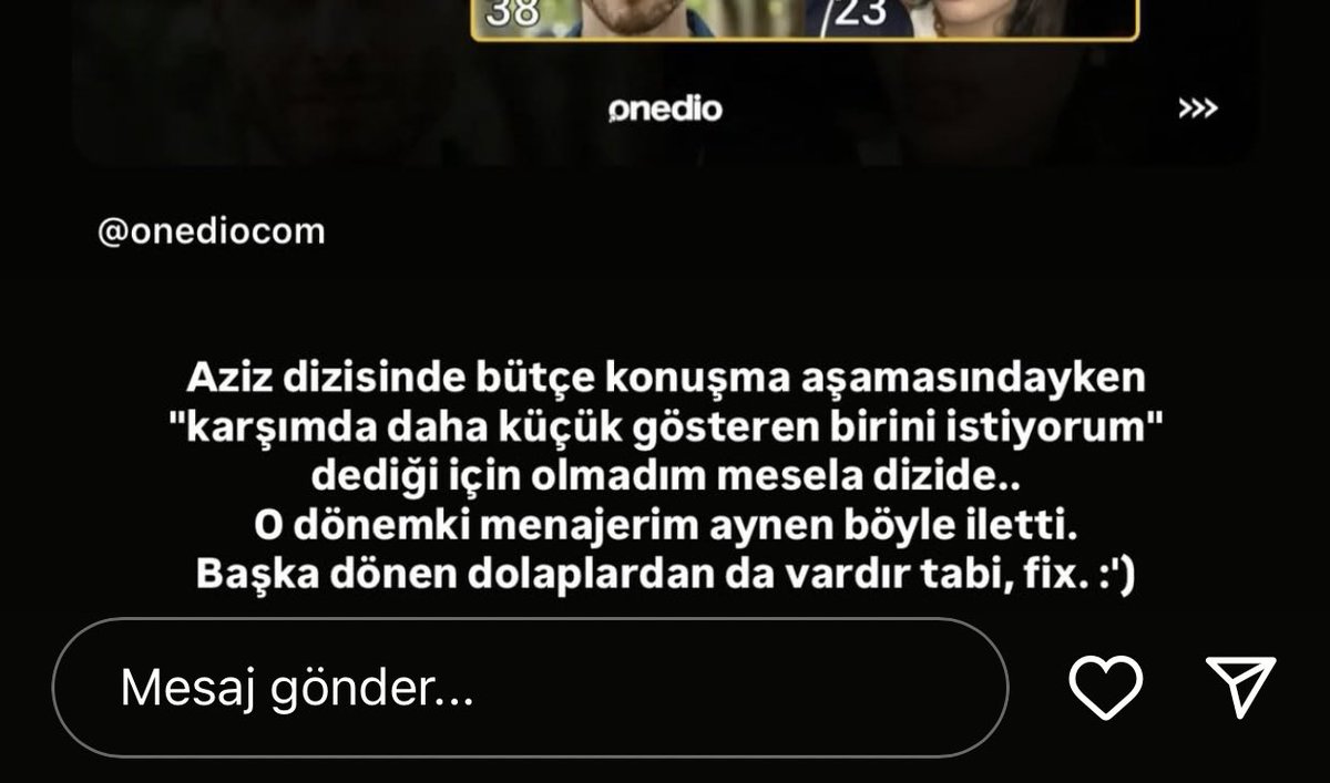 murat yıldırım.. bi kadın oyuncunun sadece ekmeğiyle oynamamış, aynı zamanda o meslek için yılların emeğiyle, gözyaşıyla oynamış. 
bir kadının kariyeri için dönüm noktasıyla oynadı ve serenay hala işsizken, murat kendinden 20 yaş küçüklerle başrol olmaya devam 🤡