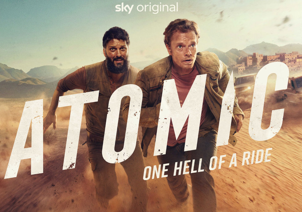 W3️⃣5️⃣ #TuesdayTelly 📺
#Atomic starting Thr2️⃣8️⃣Aug on <a href="/skytv/">Sky TV</a> 

SYNOPSIS
Series about a drug smuggler,Max &amp; a mysterious outsider JJ who are forced into a perilous mission to transport highly enriched uranium across North Africa &amp; the Middle East 

R&amp;T
hellomagazine.com/film/847577/ac…