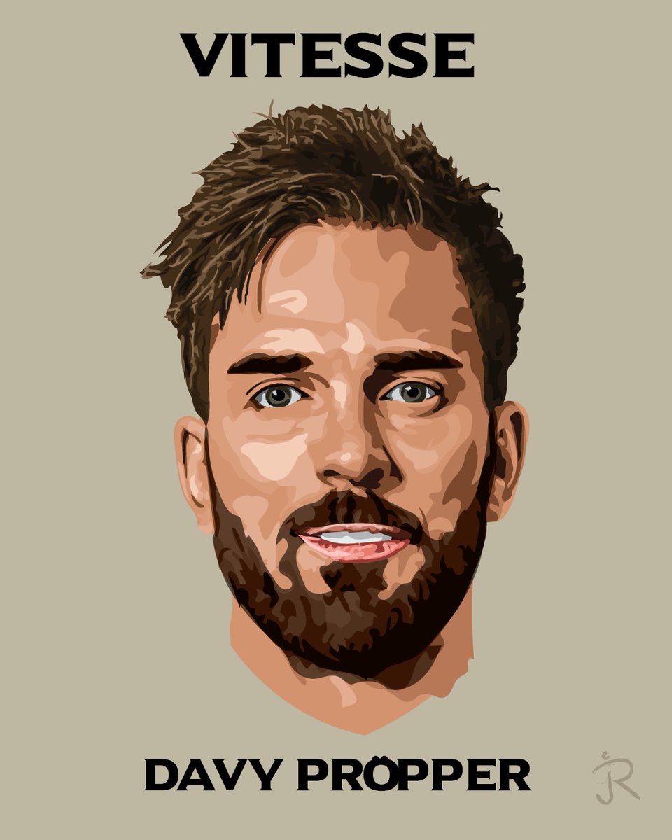 #10/25 Davy Pröpper! Om de symboliek nog even op gang te houden, een echte Arnhemmer die toch een jaar of 3, 4 met nummer tien liep te ballen. #Vitesse #VitesseArnhem 

Bijna op de helft!