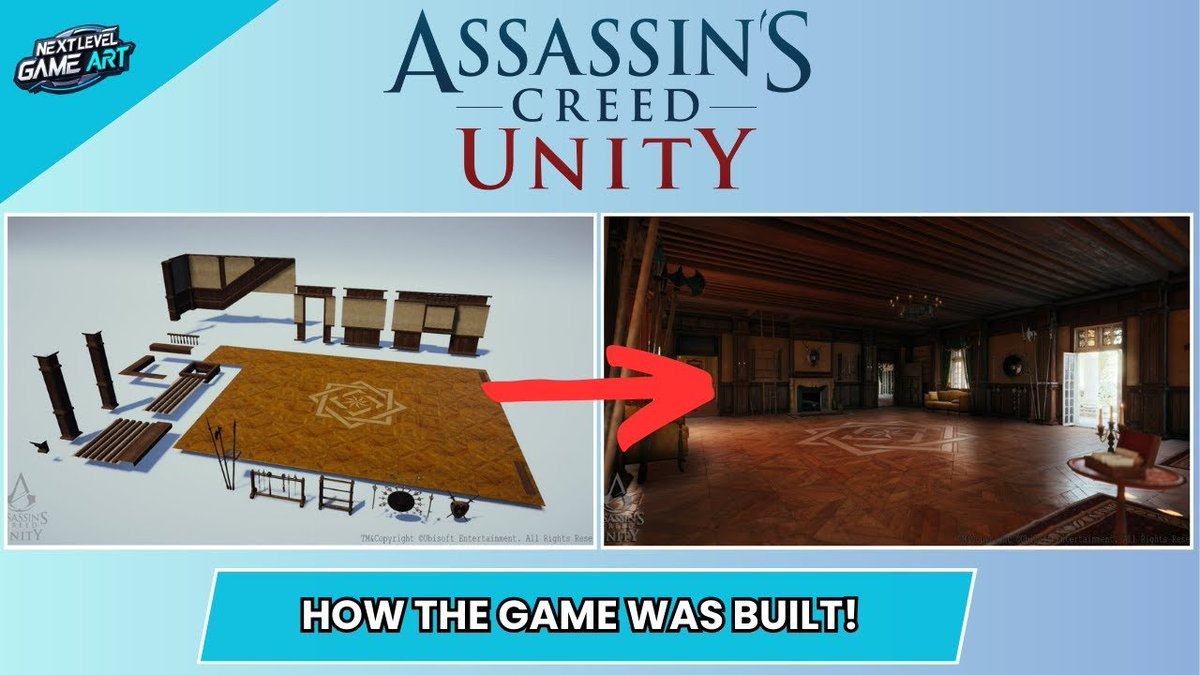 YouTuber Next Level Game Art has created an analysis of the environmental graphics in Assassin's Creed Unity. 🇫🇷

Link: youtu.be/OGMsJG4OlRM?si…

#AssassinsCreedUnity