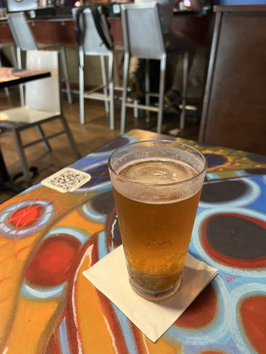 DJSchaef's tweet image. Not many beers better than the airport “I just got laid off from my digital marketing job on the day I leave for vacation” beer.

Maybe I’ll have a job offer when I land