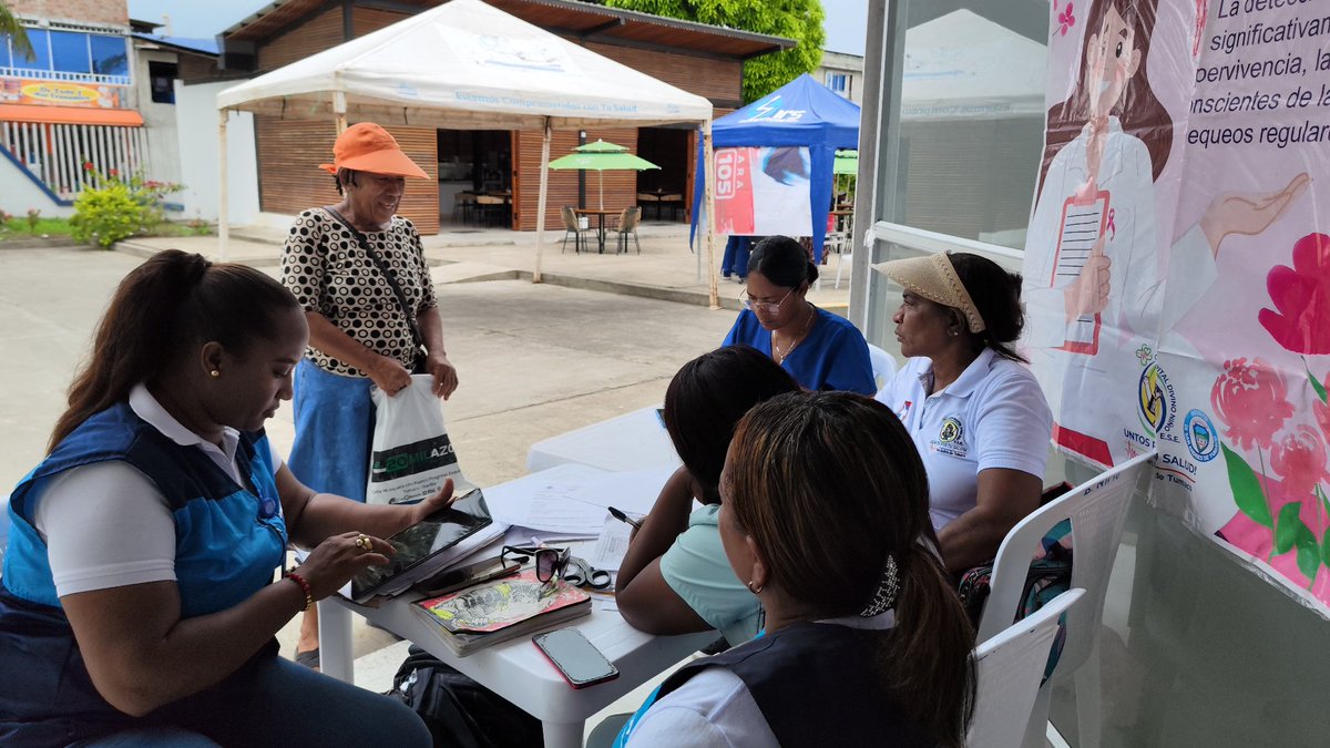 CHDN1's tweet image. #Mujeres | Iniciamos jornada de 3 días de mamografías gratuitas para afiliadas de 50 a 69 años (NUEVA EPS, EMSSANAR, MALLAMAS, ASMET SALUD y SANITAS).

Agosto 27: P.S. Tangareal
Agosto 28: P.S. Viento Libre
🕖 7:30 am - 11:00 am / 1:00 pm - 4:00 pm
¡Prevenir salva vidas! #Cáncer