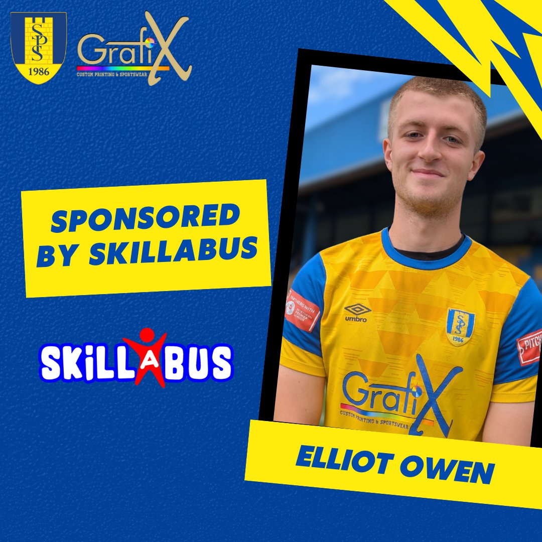 parksteelsfc's tweet image. We're delighted to announce that Elliot Owen has been sponsored by Skillabus for this season!

Get in touch with rpg.sps@mail.com if you wish to sponsor a player!