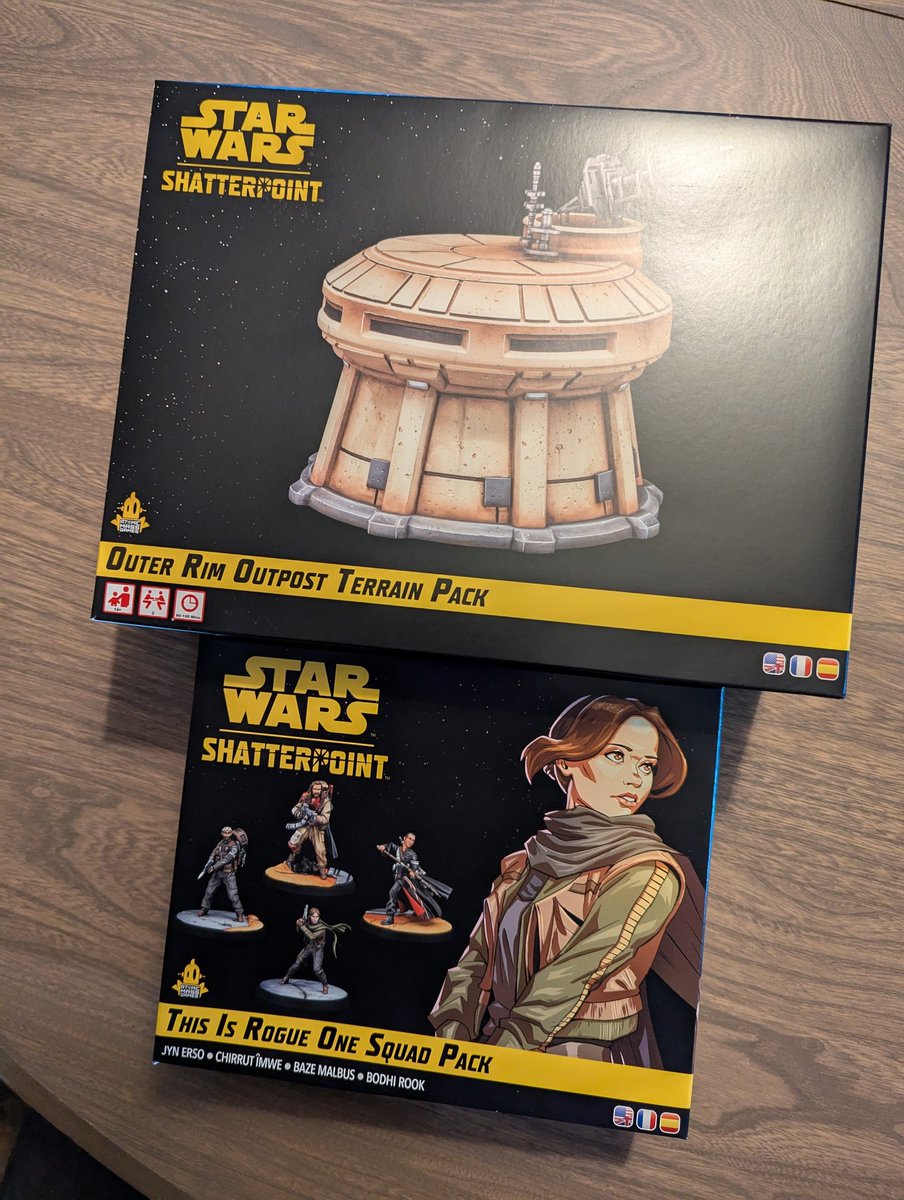 Scott Ferguson, ποΈπ§ββοΈ (@brushwizard) on Twitter photo Thanks for sending these my way <a href="/atomicmassgames/">Atomic Mass Games</a>! I guess it's time to get back to painting Star Wars and get that pair of Scarif teams rolling!
Oh and learn how to play Shatterpoint too, that is.
#Shatterpoint #Ad #AMG #adAMGIP #StarWars #RogueOne #MiniPainting Thanks for sending these my way <a href="/atomicmassgames/">Atomic Mass Games</a>! I guess it's time to get back to painting Star Wars and get that pair of Scarif teams rolling!
Oh and learn how to play Shatterpoint too, that is.
#Shatterpoint #Ad #AMG #adAMGIP #StarWars #RogueOne #MiniPainting