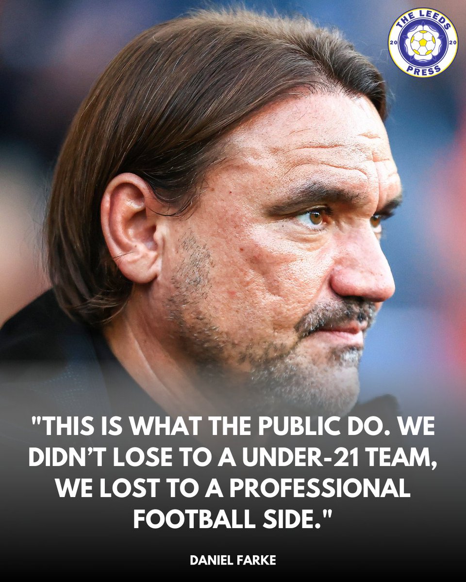 TheLeedsPress's tweet image. Farke defends team after loss 🤔 #LUFC