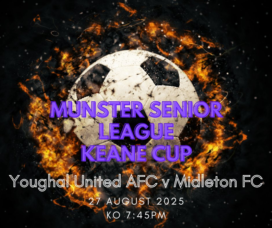 Munster Senior League Keane Cup
For more information about the event, visit: member.clubspot.app/club/youghal-u…