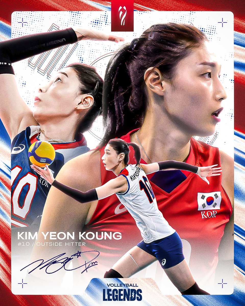 👑 WORLD CHAMPS LEGEND 🇰🇷✨

Olympic MVP Kim Yeon-koung — one of the greatest players ever — will take part in the #Thailand2025 Women’s World Championship! 🌍🔥

📺 Watch it all LIVE on VBTV: bit.ly/4dZI7ex

🏐 #WWCH #Volleyball #ElectrifyingThailand