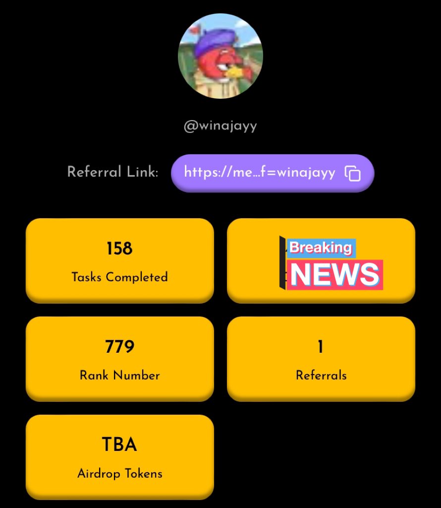aj | crypto grind (@winajayy) on Twitter photo π¨πΆ Yo Dawgs! Big news from <a href="/Meta_Dawgs/">Meta Dawgs πΆ</a> πΎ They are officially dropping the $MDAWGS Airdrop
π Eligibility
1οΈβ£ Stack 50,000+
2οΈβ£ Snapshot on Sept 5, 2025 ποΈ
3οΈβ£ Claim starts Sept 10, 2025 π
Letβs run it up. ππ
Link: metadawgs.com/metadawgs-clubβ¦ π¨πΆ Yo Dawgs! Big news from <a href="/Meta_Dawgs/">Meta Dawgs πΆ</a> πΎ They are officially dropping the $MDAWGS Airdrop
π Eligibility
1οΈβ£ Stack 50,000+
2οΈβ£ Snapshot on Sept 5, 2025 ποΈ
3οΈβ£ Claim starts Sept 10, 2025 π
Letβs run it up. ππ
Link: metadawgs.com/metadawgs-clubβ¦