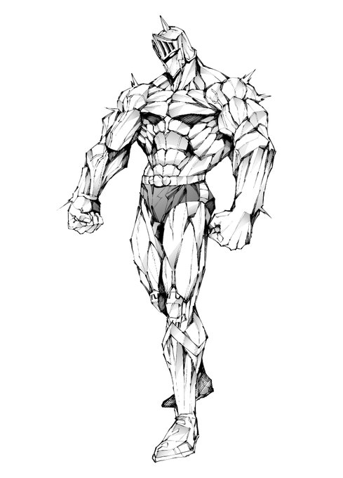 何となくロビンマスク描いた 