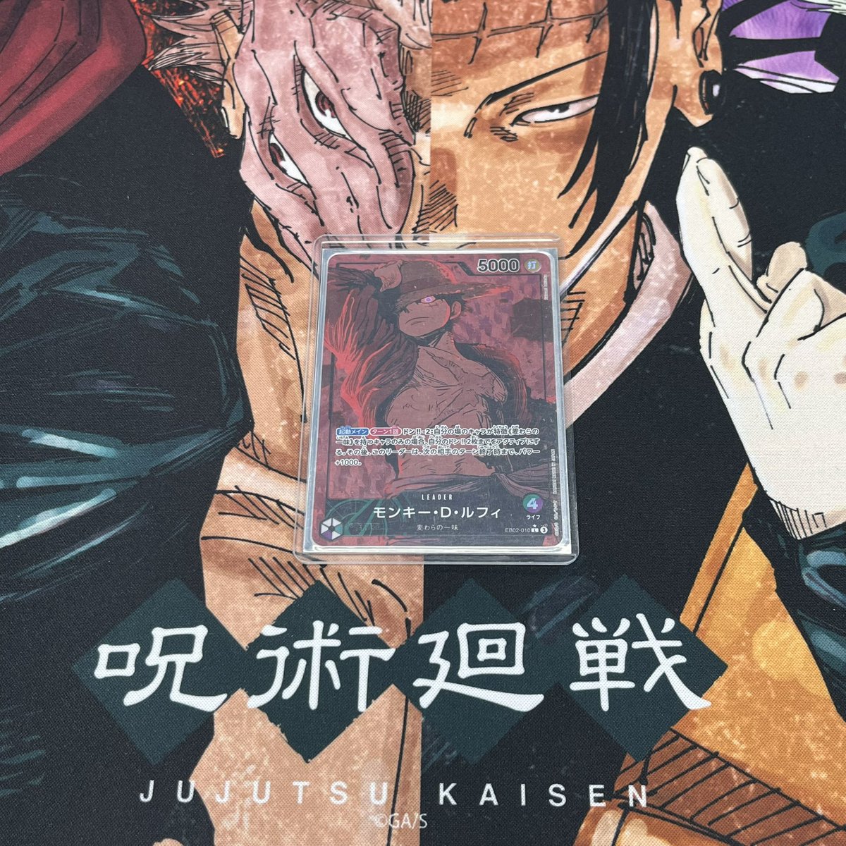 ルフィ期最後のフラシ
行ってきます🟢🟣