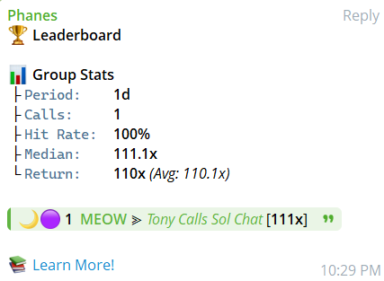 tonystarkcrypt's tweet image. I dont know what to say its 111X i had given this at 30K &amp;amp; I had Confirmed at 49K after it went to 300k i said in group leave it but @ 140K have strong support &amp;amp; went up to 2.4M MC Wow its very good call 
t.me/+s04BUlhvUBk5Y… Join Here
#happytrading  #soltrading #sol #crypto