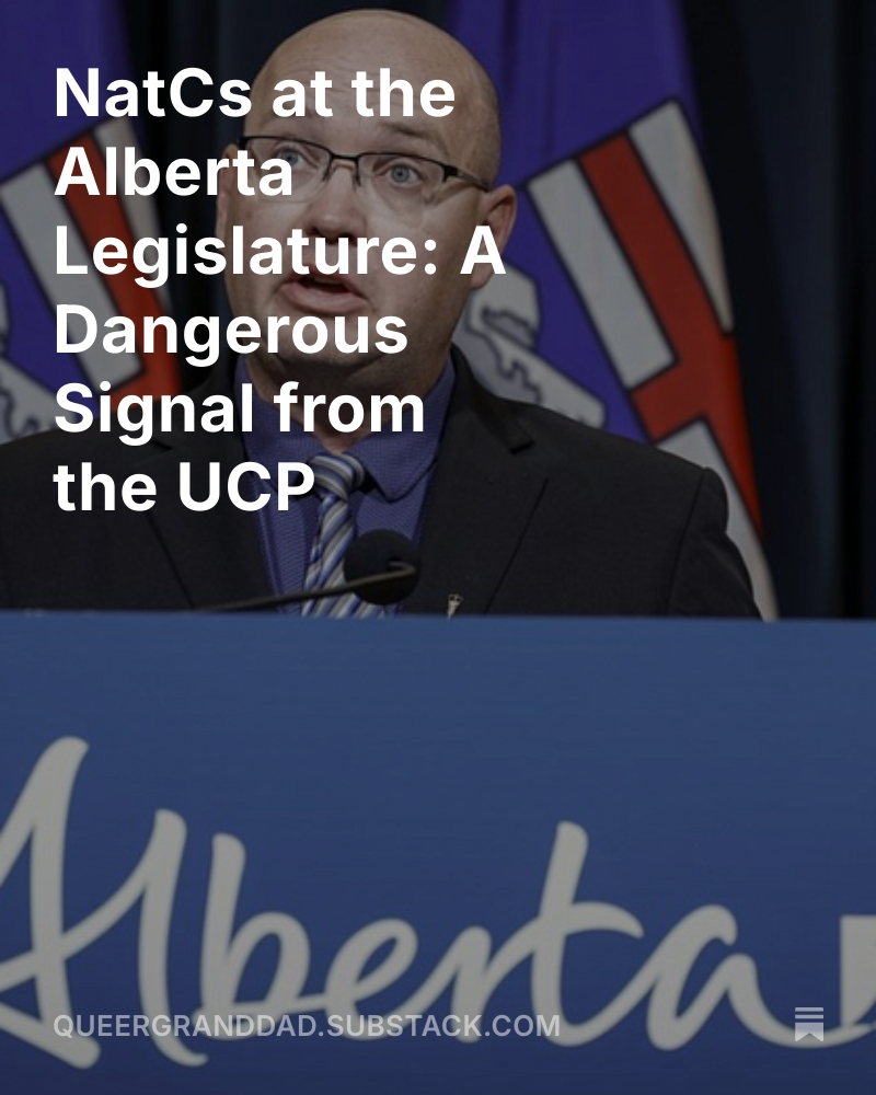 Family Services Minister Searle Turton - How can you manage a portfolio that includes vulnerable people when you allow someone who punches down on them into the legislature to create a religious-soaked spectacle for self promotion? open.substack.com/pub/queergrand…